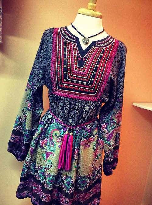 Embroidered tunic, just in!