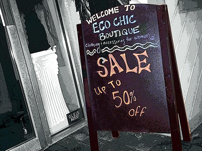 Post-Holiday SALE Happening Now at EcoChic!