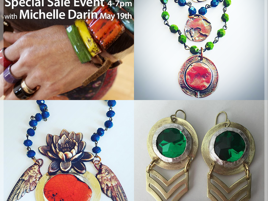 SALE and Michelle DaRin Trunk Show May 19th 4-7!