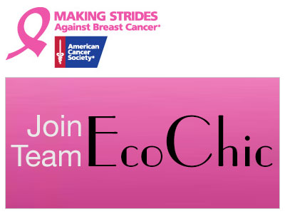 Join Team EcoChic in Making Strides Against Breast Cancer!