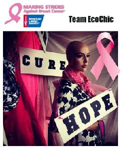 Join Team EcoChic in the fight agains breast cancer!